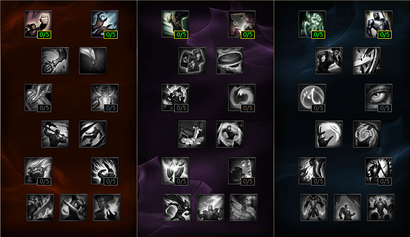 英雄联盟S2天赋系统_lol瑞兹天赋名字_英雄联盟S1天赋系统