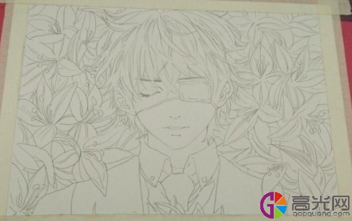 马克笔动漫人物手绘教程步骤，冷酷动漫男头像手绘