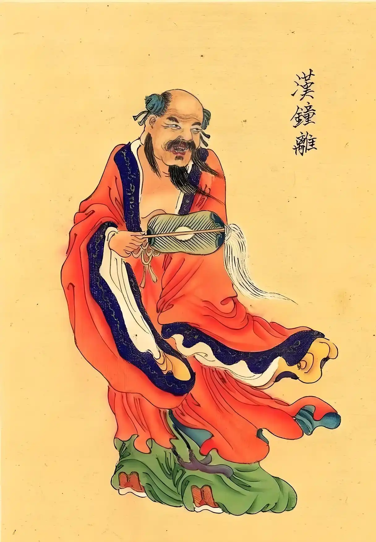 钟离权遇到太乙真人，获赐长生丹方，不料炼制之后竟能延寿百年