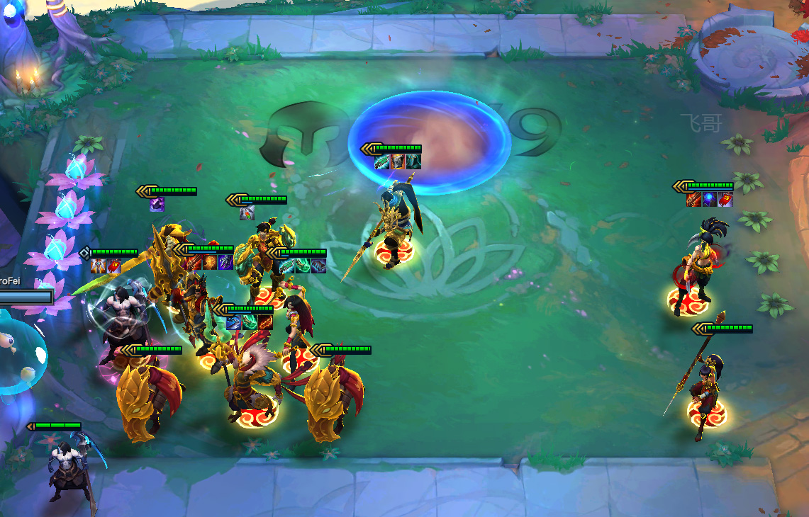 英雄联盟云顶之弈S4赛季三国猛将阵容 赵信卡特琳娜阿兹尔运营细节_上单赵信天赋加点图s4最新