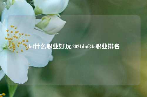 dnf什么职业好玩,2021dnf34c职业排名